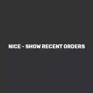 Nice - Show Recent Orders logo
