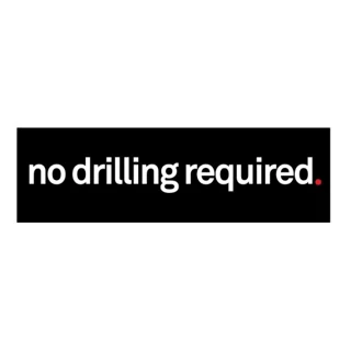 no drilling required