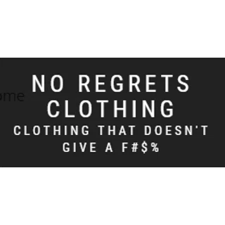 No Regrets Clothing coupon codes