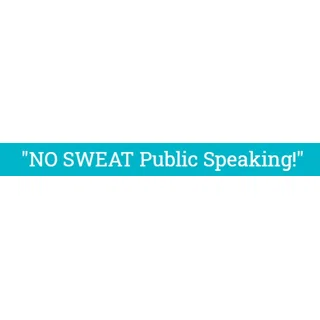Shop No Sweat Public Speaking! logo