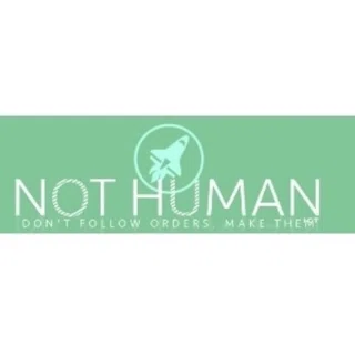 Shop Not Human Clothing logo