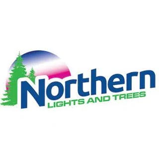 Northern Lights and Trees logo
