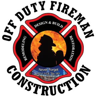 Off Duty Fireman Construction logo