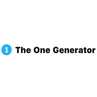 The One Generator logo