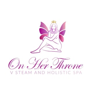 On Her Throne logo