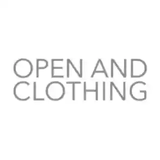 Open and Clothing discount codes