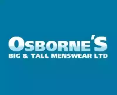 Shop Osbornes Big and Tall Menswear coupon codes logo