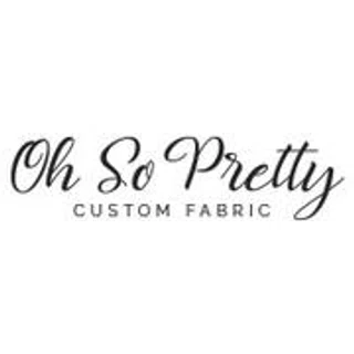 Oh So Pretty Custom Fabric logo