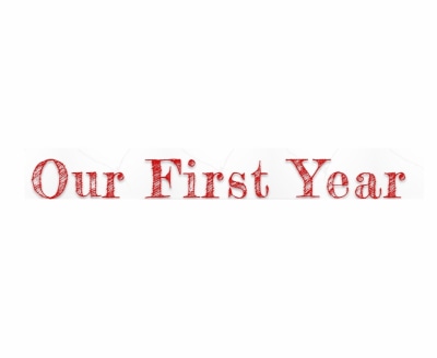 Shop Our First Year logo