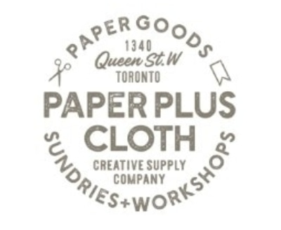 Shop Paper Plus Cloth logo