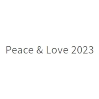 Peace & Love 2023 logo