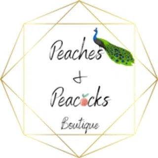 Peaches & Peacocks  logo