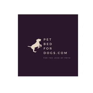 Pet bed for dog logo