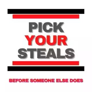 Pick Your Steals logo