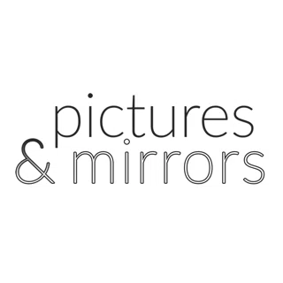 pictures & mirrors logo