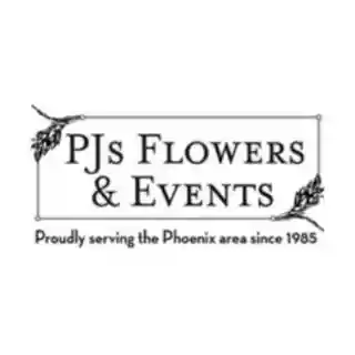 PJs Flowers logo