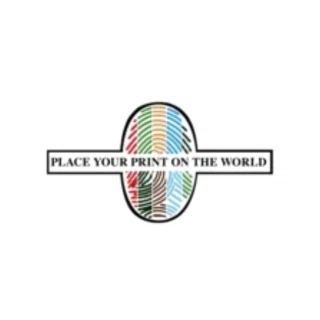 Place Your Print on The World logo