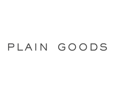 Shop Plain Goods logo