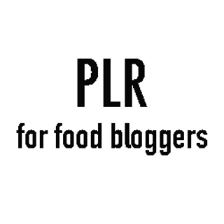 PLR for Food Bloggers logo