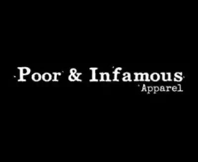 Poor And Infamous Apparel coupon codes