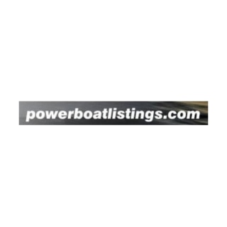 Powerboat Listings coupon codes
