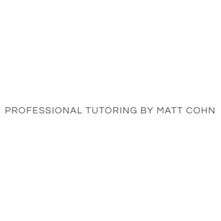 Shop Professional Tutoring by Matt Cohn logo