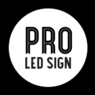 Pro Led Sign coupon codes