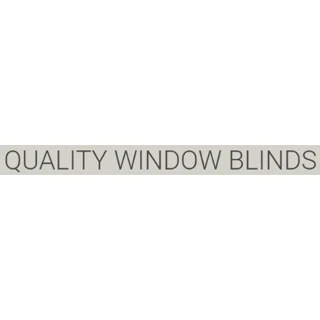 Quality Window Blinds coupon codes
