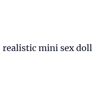 Realistic mini sex doll logo