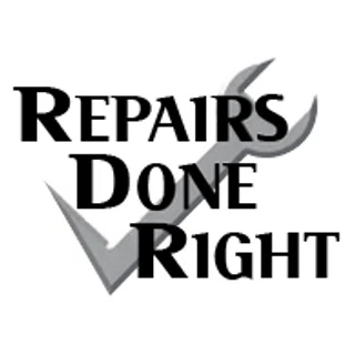 Repairs Done Right logo