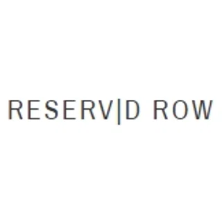  RESERV|D ROW discount codes