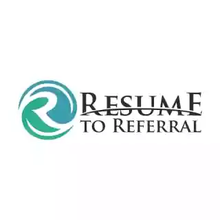 Resume to Referral discount codes