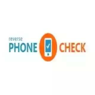 Shop Reverse Phone Check discount codes logo