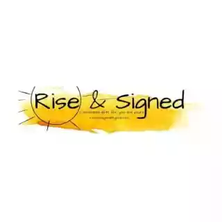 Rise & Signed logo
