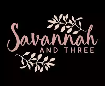 Shop Savannah and Three coupon codes logo