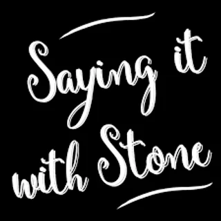 Say it with Stone logo