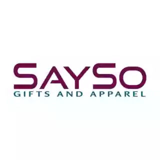 Shop SaySo Gifts and Apparel coupon codes logo