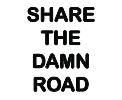 Shop Share The Damn Road logo