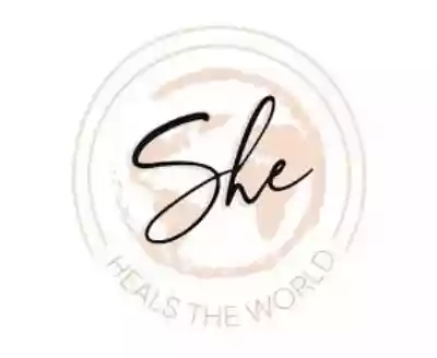 Shop She Heals The World coupon codes logo