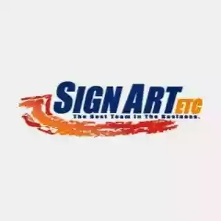 Shop Sign Art ETC coupon codes logo