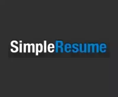 Simple Resume coupon codes