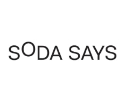 Shop Soda Says logo