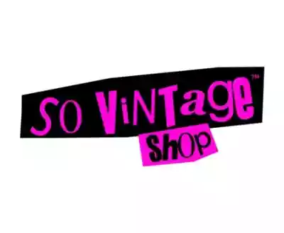 Shop So Vintage Shop coupon codes logo
