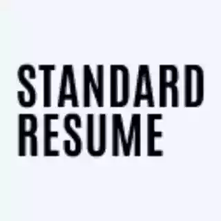 Shop Standard Resume coupon codes logo