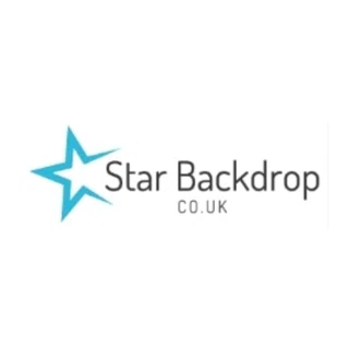 Shop Star backdrop UK logo