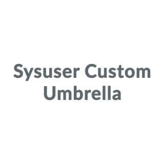 Shop Sysuser Custom Umbrella logo