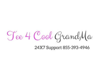 Shop Tee 4 Cool Grandma logo