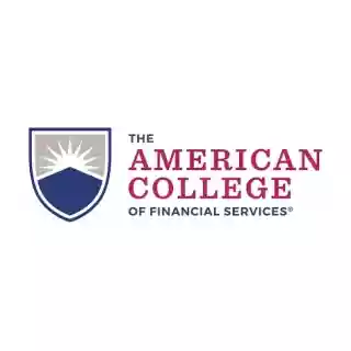 The American College of Financial Services logo