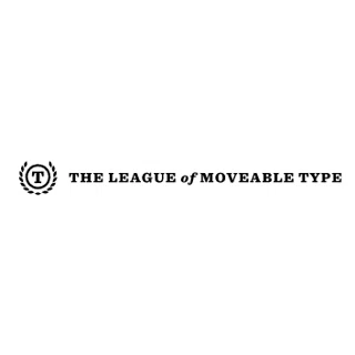 Shop The League of Moveable Type logo