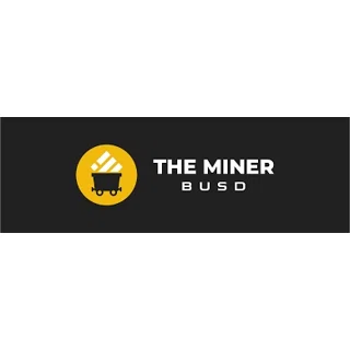 The Miner BUSD logo